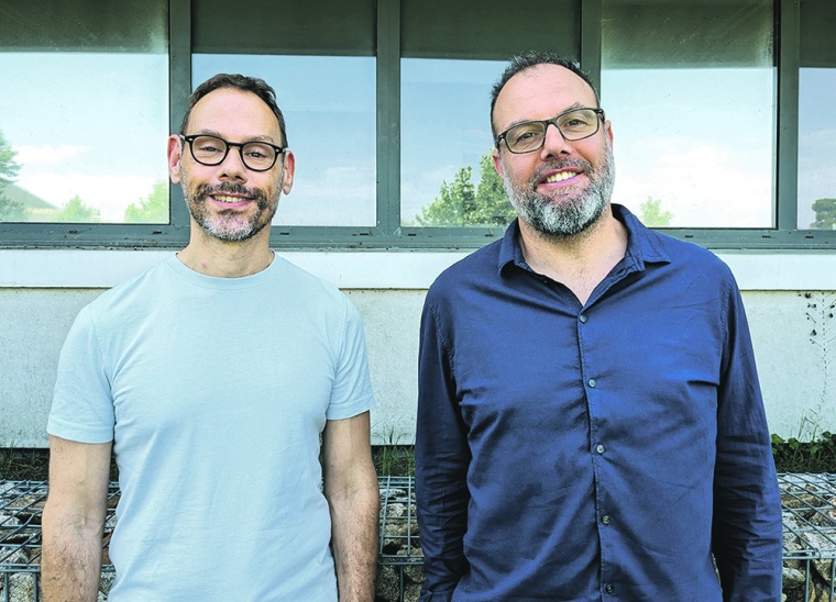 Alban Chesneau (left), co-founder and CEO, and Nicolas Castet, COO, Carbon...