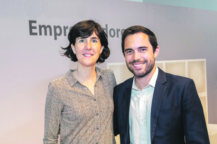 Monica de Mier, CEO, and Stephan Mohr, Scientific Director, Nextmol © Nextmol