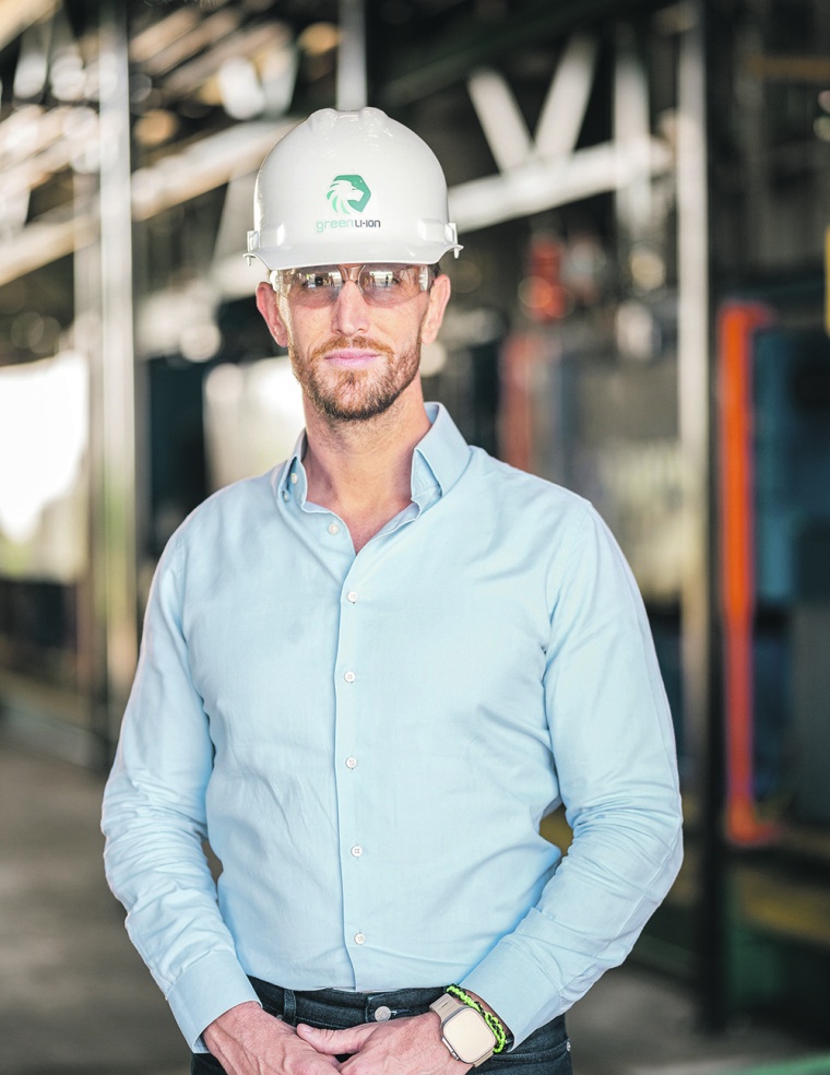 Leon Farrant, co-founder and CEO, Green Li-ion © Green Li-ion