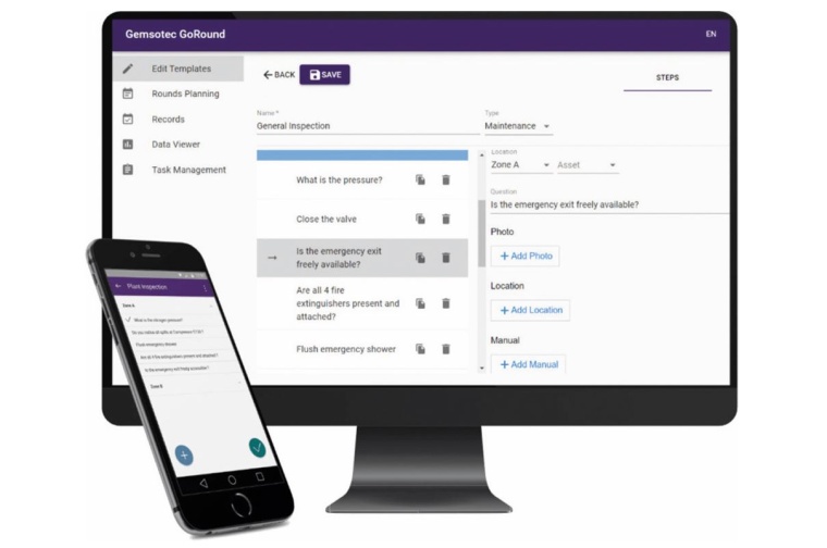 GoRound is a platform that assists operators and technicians to perform visual...
