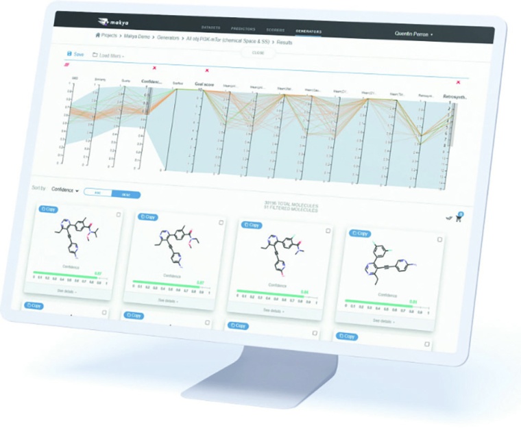 Makya is a web-based SaaS platform for ligand-based generative modeling...