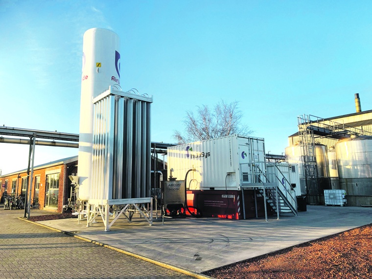 One of the running on-site installations recovers valuable palladium, used as a...