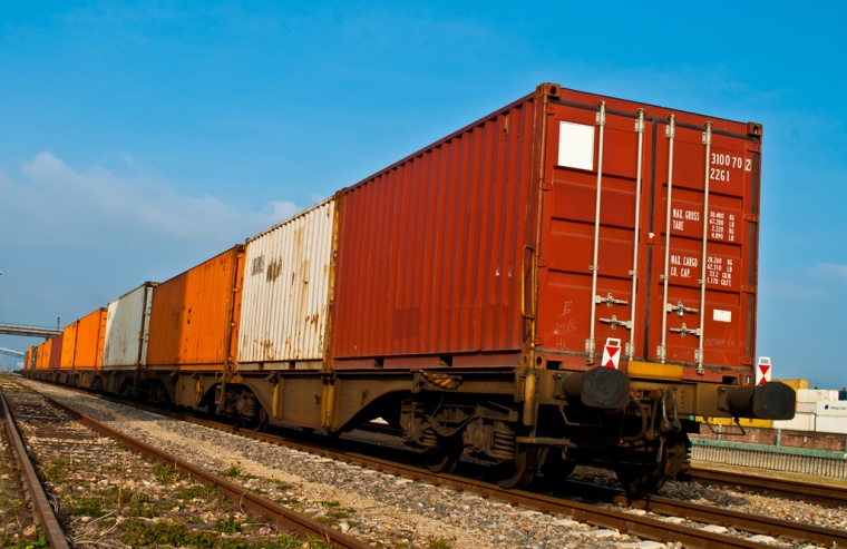 Making rail freight more efficient will drastically help in reducing emissions...