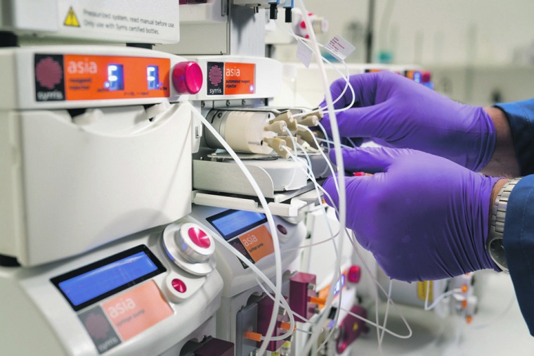 Flow chemistry enables safe, precise and efficient synthesis of compounds that...