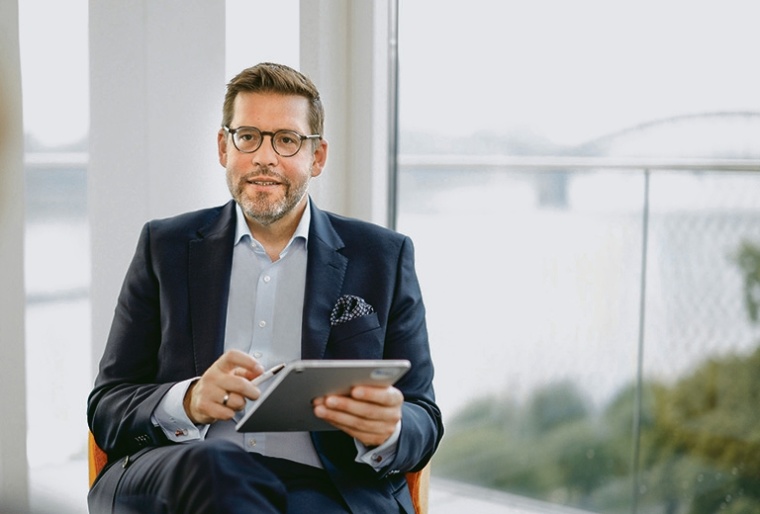 Lars Wallstein, Managing Director IMCD Germany, and President of FECC | © IMCD