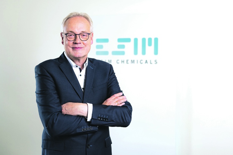Frank Wegener, CEO, ESIM Chemicals