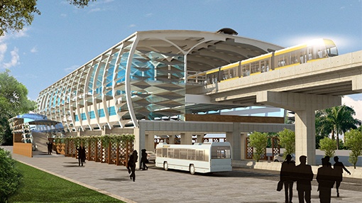Fig. 2: Maha Metro Rahate Colony Stationy