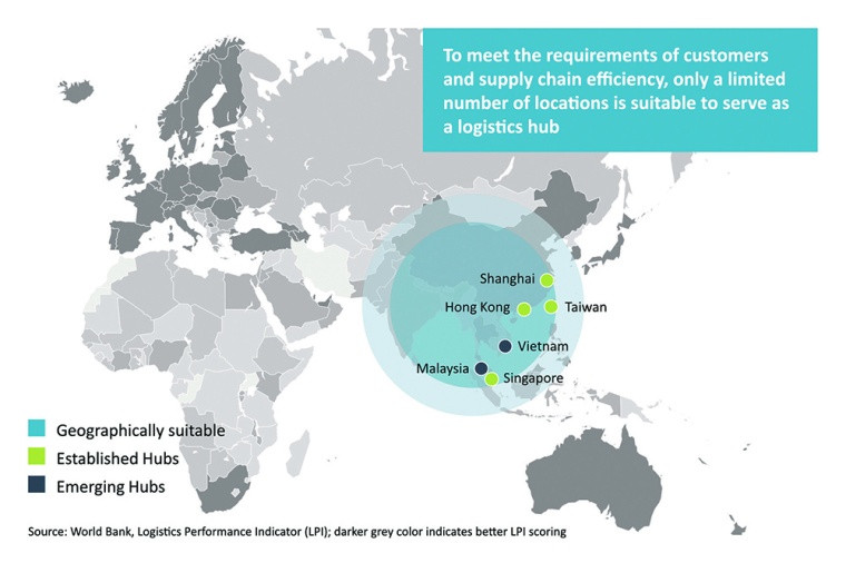 To meet the requirements of customers and supply chain efficiency, only a...