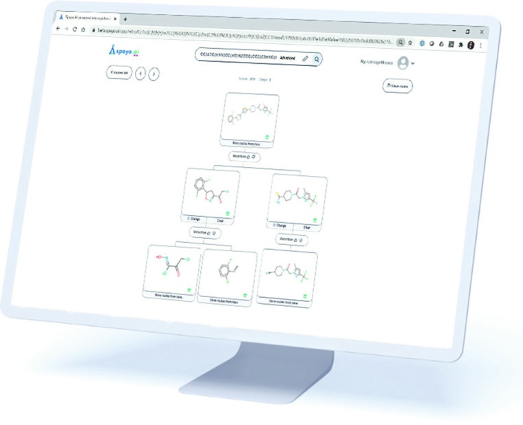 Spaya is a web-based retrosynthesis AI SaaS platform which can be licensed as a...
