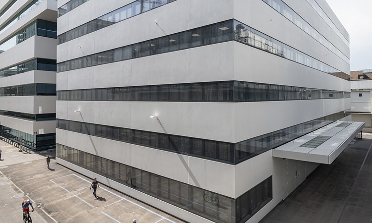 Roche’s new In-Vivo building in Basel, Switzerland. Source: F. Hoffmann-La...