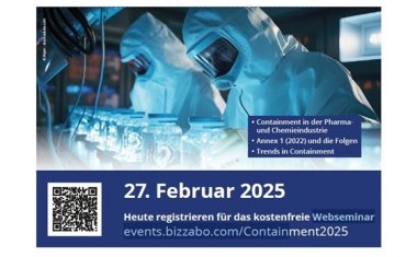 Containment in der Pharma- und Chemieindustrie