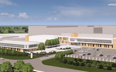 Umicore to Proceed with Construction of Battery Materials Plant in Canada